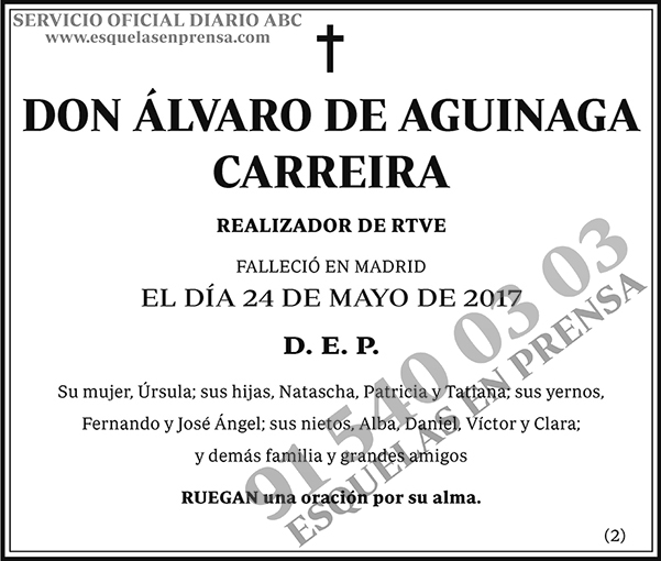 Álvaro de Aguinaga Carreira